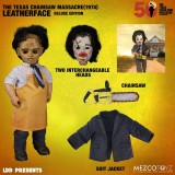 MEZCO TOYS THE TEXAS CHAINSAW MASSACRE LEATHERFACE DELUXE LIVING DEAD DOLLS ACTION FIGURE