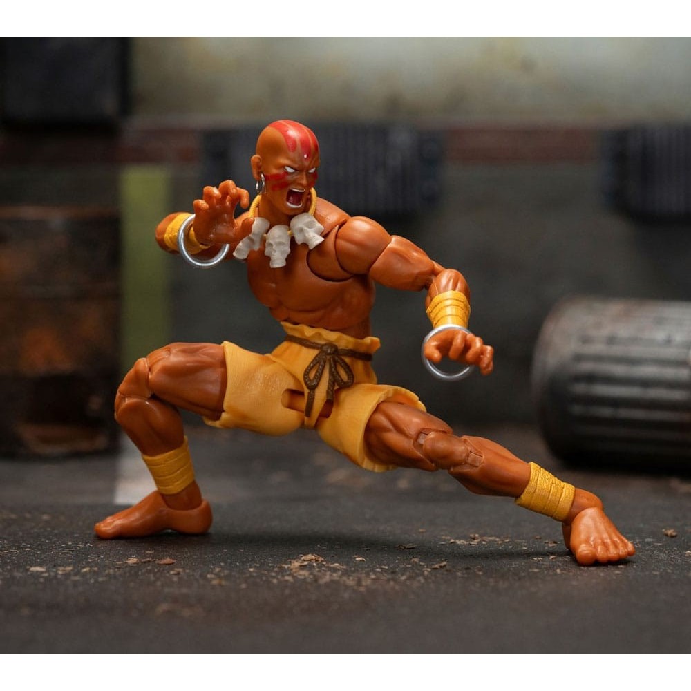 JADA TOYS ULTRA STREET FIGHTER II DHALSIM ACTION FIGURE