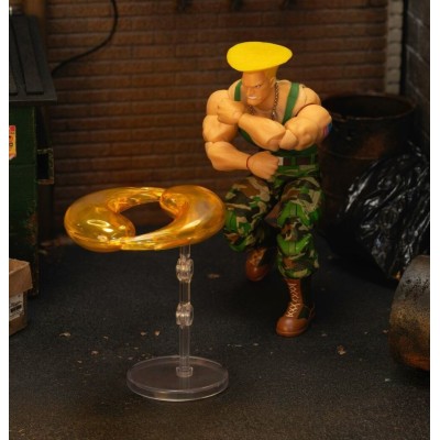 JADA TOYS ULTRA STREET FIGHTER II GUILE ACTION FIGURE
