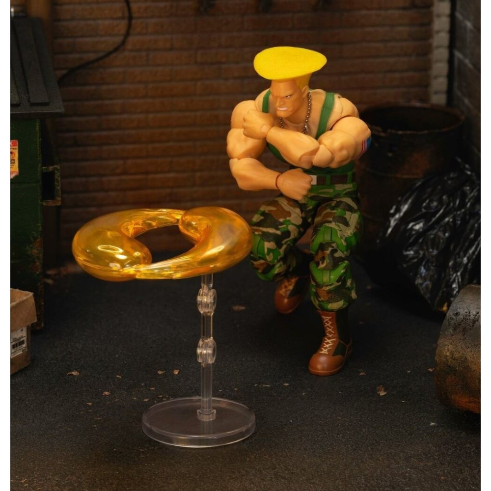 JADA TOYS ULTRA STREET FIGHTER II GUILE ACTION FIGURE