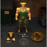 JADA TOYS ULTRA STREET FIGHTER II GUILE ACTION FIGURE