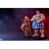 STREET FIGHTER KARIN AND E.HONDA STATUA FIGURE PCS PREMIUM COLLECTIBLES STUDIOS