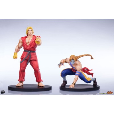 PCS PREMIUM COLLECTIBLES STUDIOS STREET FIGHTER KEN AND VEGA STATUE FIGURE