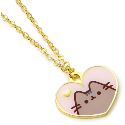 PUSHEEN THE CAT CUORE COLLANA CARAT