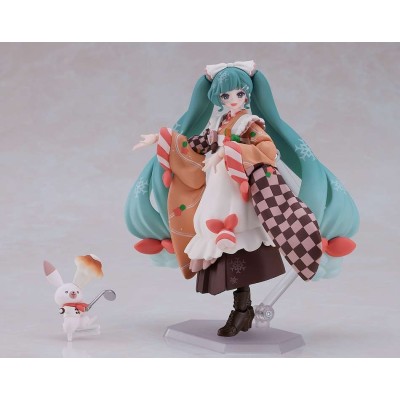 GOOD SMILE COMPANY HATSUNE MIKU SNOW MIKU INTER DELICACY VERSION FIGMA ACTION FIGURE
