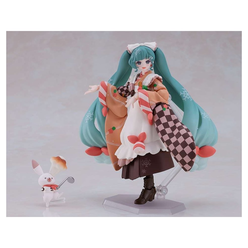 HATSUNE MIKU SNOW MIKU INTER DELICACY FIGMA ACTION FIGURE GOOD SMILE COMPANY