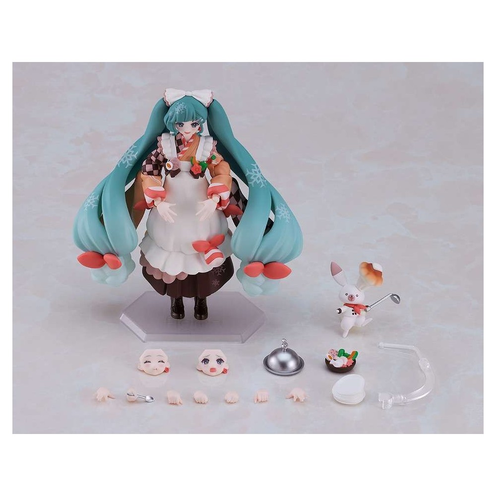 GOOD SMILE COMPANY HATSUNE MIKU SNOW MIKU INTER DELICACY VERSION FIGMA ACTION FIGURE