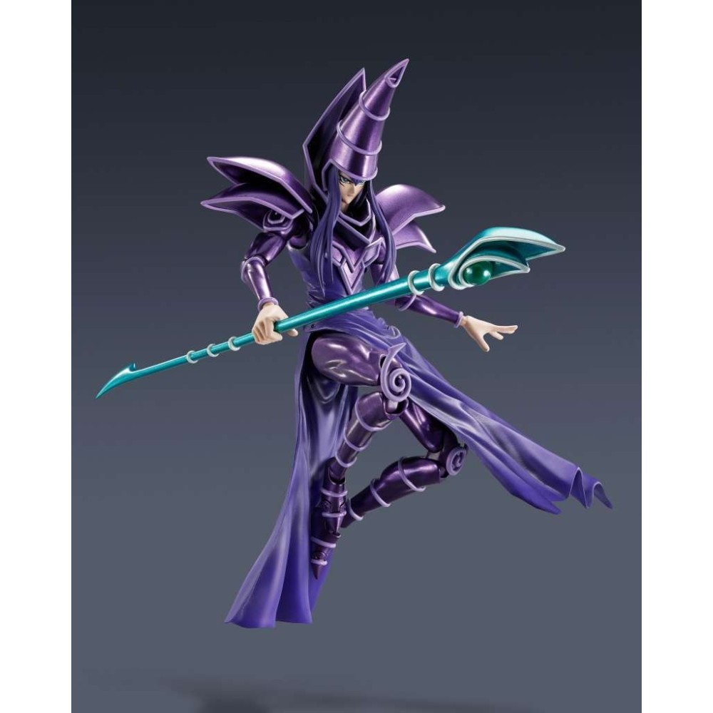YU-GI-OH! DARK MAGICIAN S.H. MONSTERARTS ACTION FIGURE BANDAI