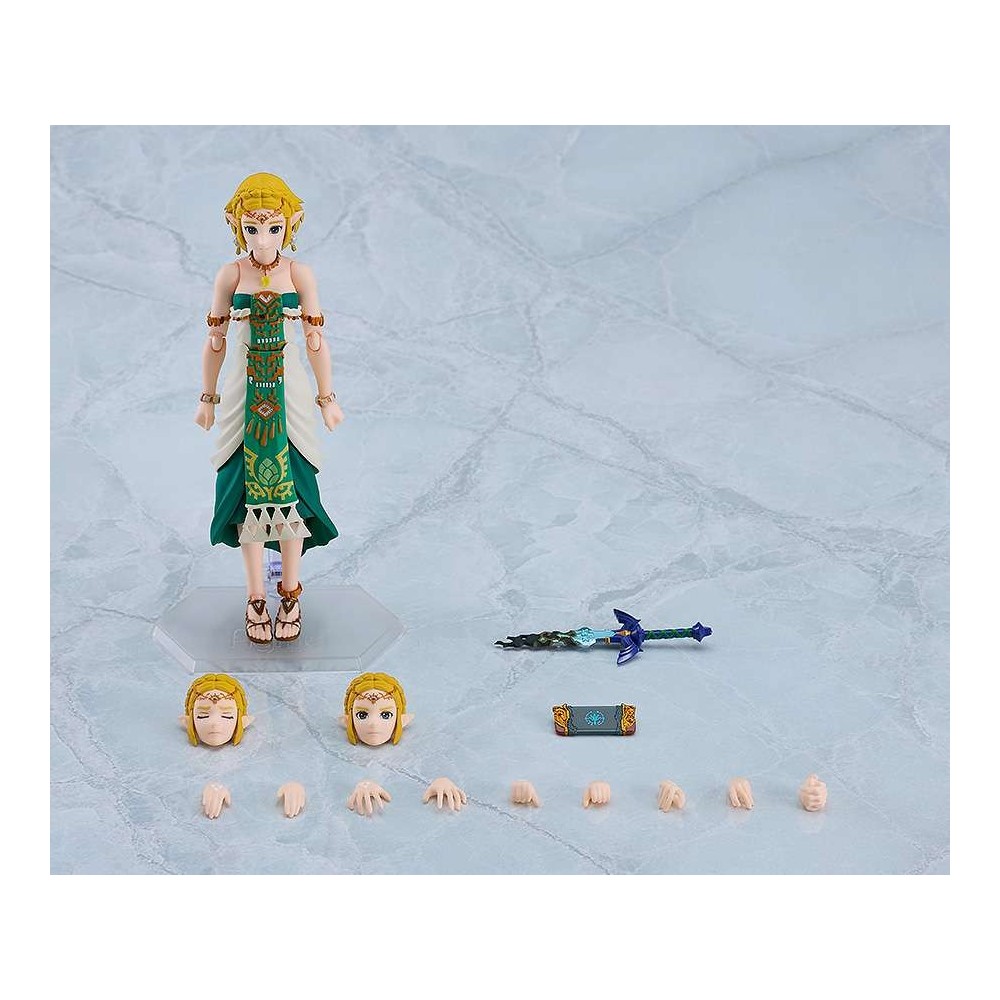 GOOD SMILE COMPANY THE LEGEND OF ZELDA TEARS OF THE KINGDOM PRINCESS ZELDA FIGMA ACTION FIGURE