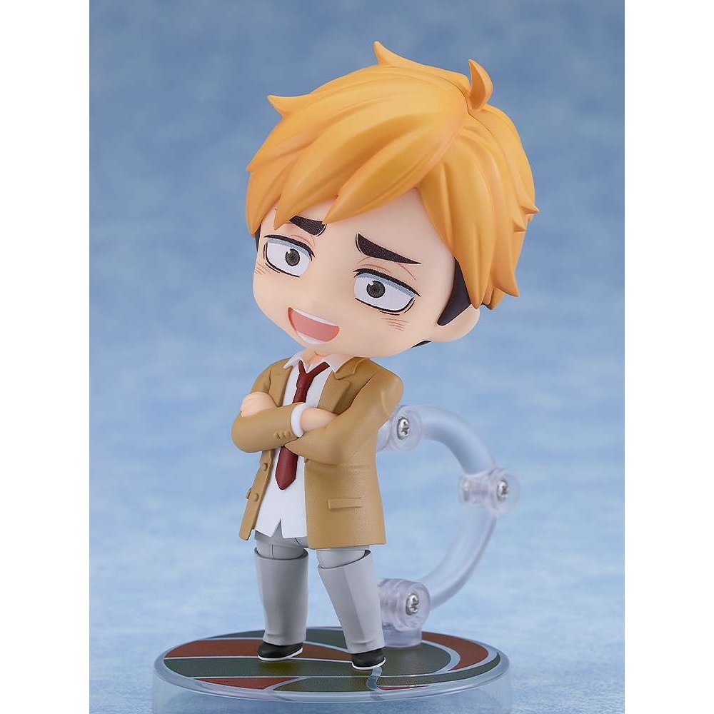 GOOD SMILE COMPANY HAIKYU!! ATSUMU MIYA SCHOOL UNIFORM 10CM NENDOROID ACTION FIGURE