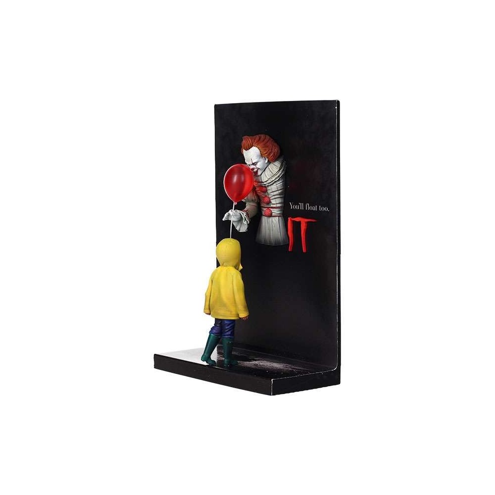 SD TOYS IT PENNYWISE AND GEORGIE 3D POSTER FIGURE STATUE
