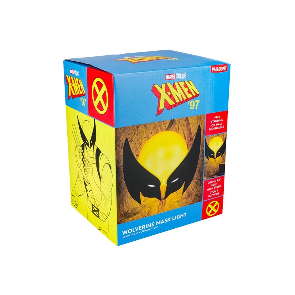 MARVEL STUDIOS X-MEN '97 WOLVERINE MASK LIGHT LAMPADA PALADONE PRODUCTS