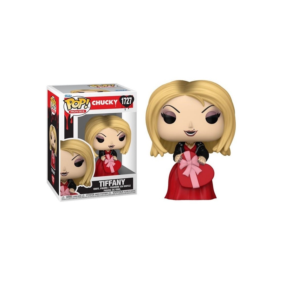 FUNKO POP! CHUCKY VALENTINE TIFFANY BOBBLE HEAD FIGURE FUNKO