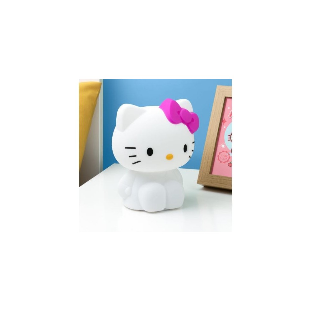 HELLO KITTY SILICONE LIGHT LAMPADA 18CM PALADONE PRODUCTS