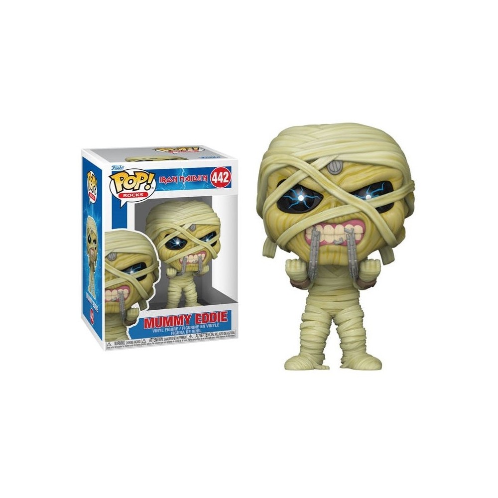 FUNKO POP! IRON MAIDEN MUMMY EDDIE BOBBLE HEAD FIGURE FUNKO