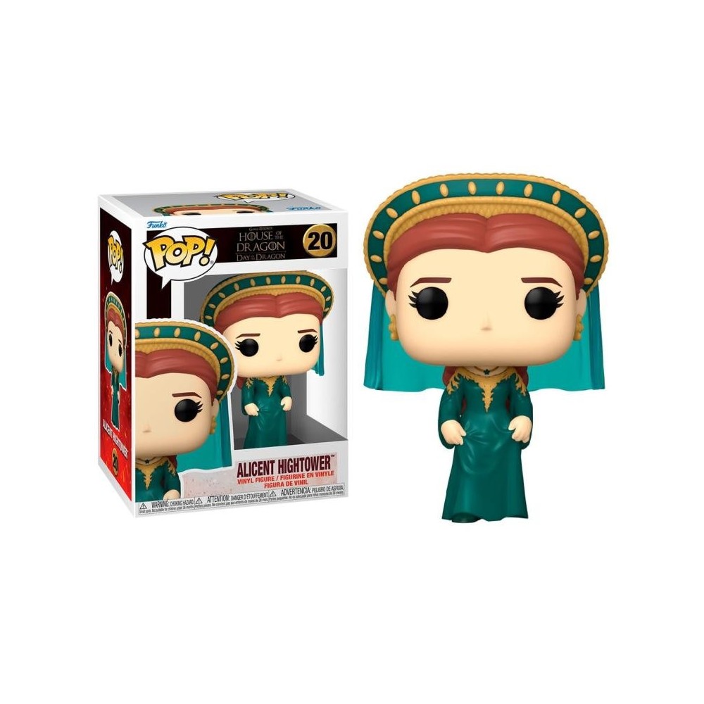 FUNKO FUNKO POP! HOUSE OF THE DRAGON ALICENT HIGHTOWER BOBBLE HEAD KNOCKER FIGURE