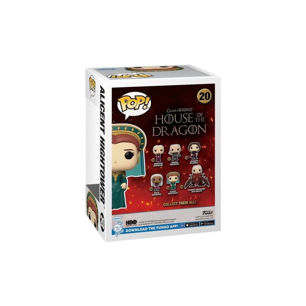 FUNKO FUNKO POP! HOUSE OF THE DRAGON ALICENT HIGHTOWER BOBBLE HEAD KNOCKER FIGURE
