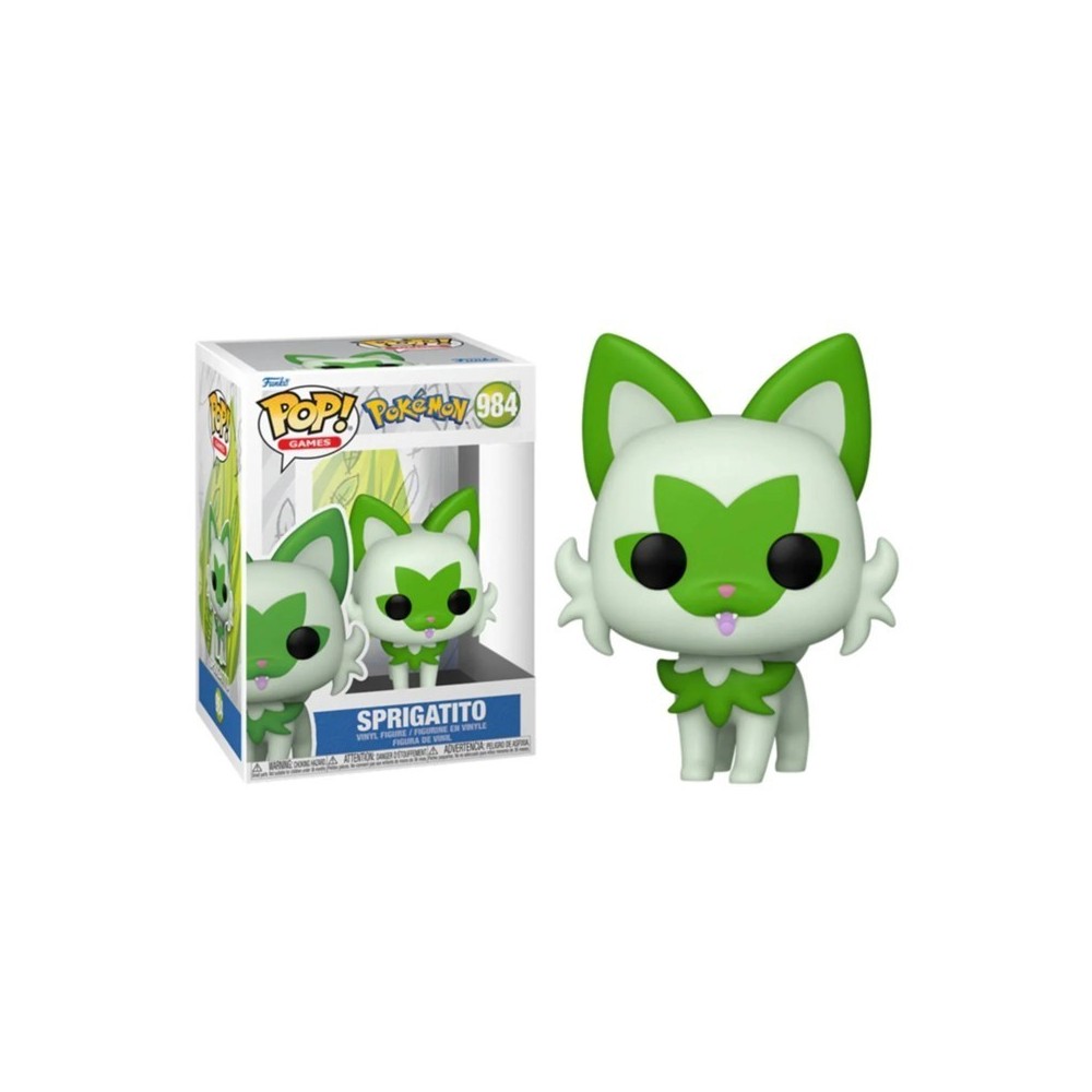 FUNKO FUNKO POP! POKEMON SPRIGATITO BOBBLE HEAD KNOCKER FIGURE