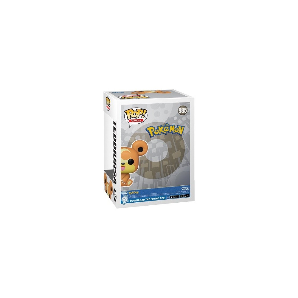 FUNKO POP! POKEMON TEDDIURSA BOBBLE HEAD FIGURE FUNKO