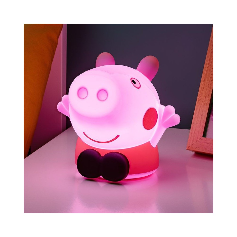 PEPPA PIG SILICONE LIGHT LAMPADA 15CM PALADONE PRODUCTS