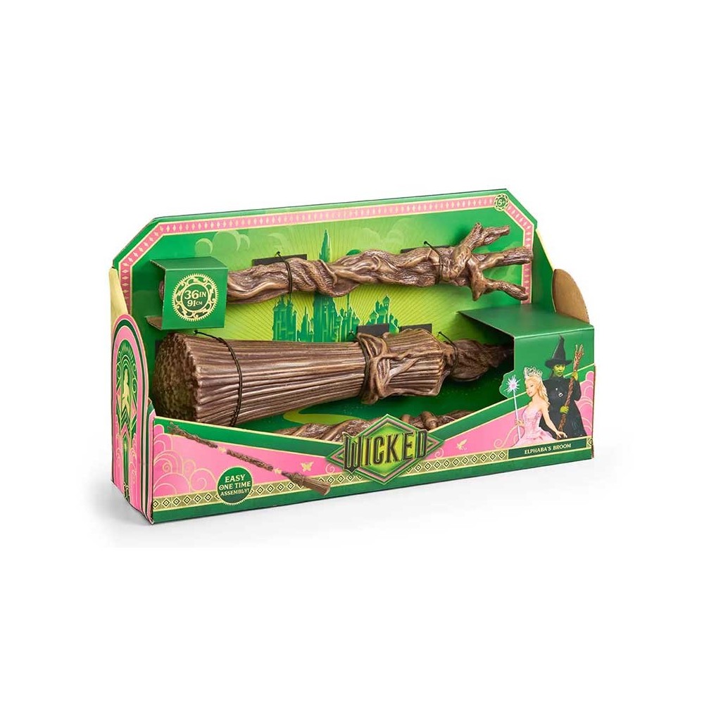 NOBLE COLLECTIONS WICKED ELPHABA BROOM REPLICA