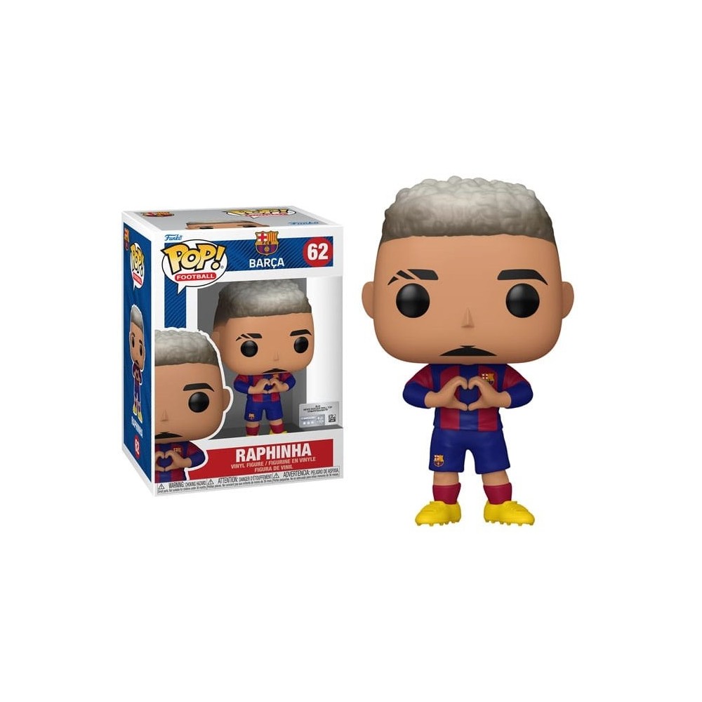 FUNKO POP! BARCA RAPHINHA BOBBLE HEAD KNOCKER FIGURE FUNKO