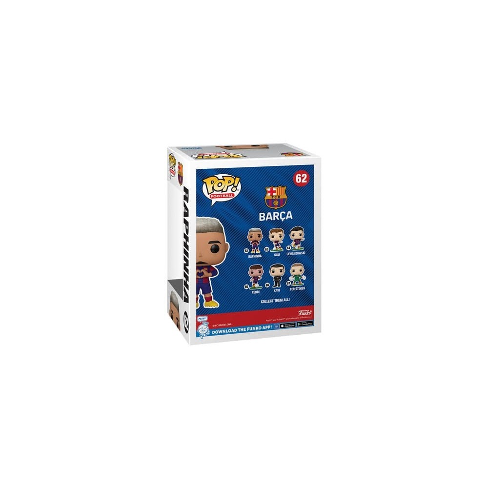 FUNKO POP! BARCA RAPHINHA BOBBLE HEAD KNOCKER FIGURE FUNKO