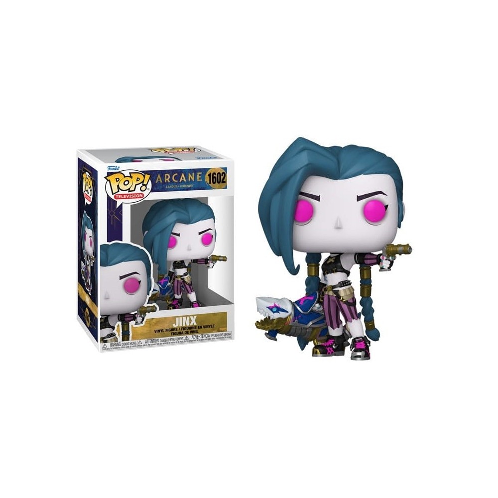 FUNKO POP! ARCANE LEAGUE OF LEGENDS JINX BOBBLE HEAD FIGURE FUNKO
