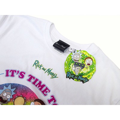 MAGLIA T SHIRT RICK AND MORTY IT'S TIME TO GET SCHWIFTY