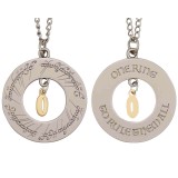 IL SIGNORE DEGLI ANELLI THE ONE RING NECKLACE COLLANA FANATTIK