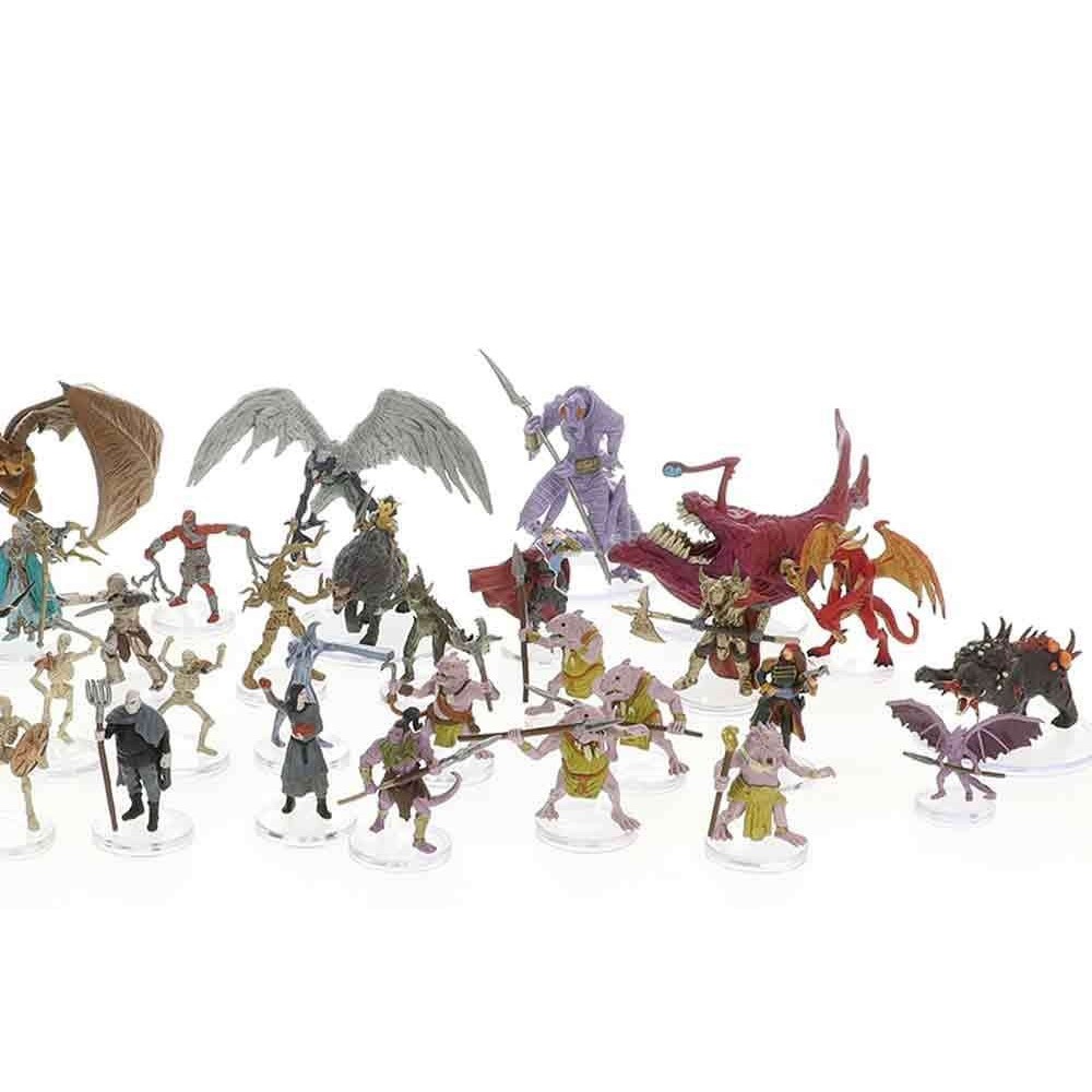 WIZKIDS ICONS OF THE REALMS VECNA EVE OF RUIN 8X BOOSTER BRICK MINIATURES