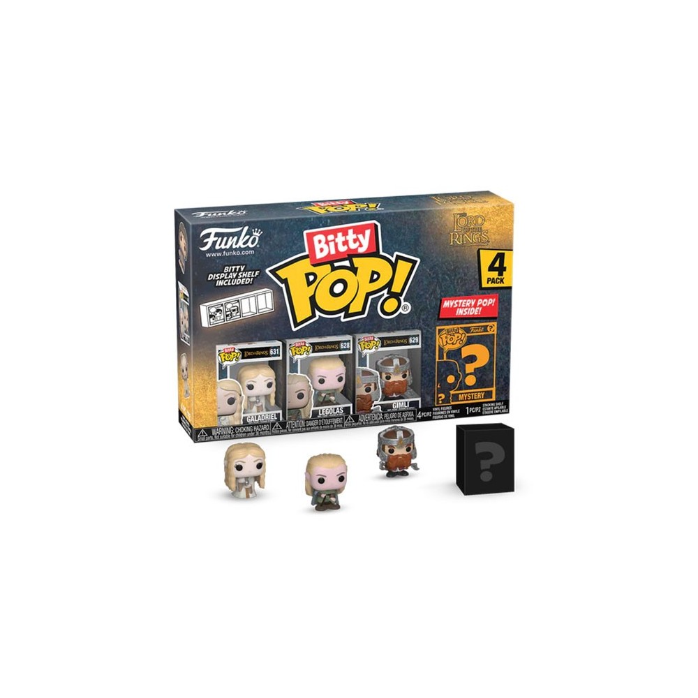 FUNKO BITTY POP! THE LORD OF THE RINGS 4 PACK GALADRIEL VINYL MINI FIGURE FUNKO