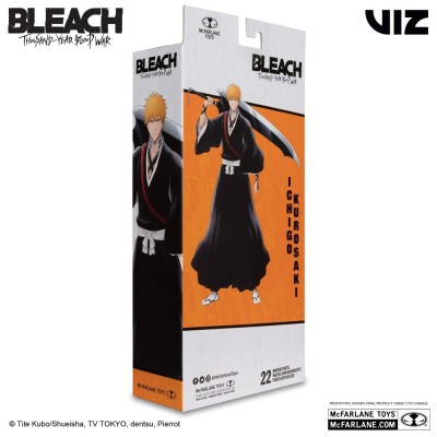 MC FARLANE BLEACH THOUSAND YEAR BLOOD WAR ICHIGO KUROSAKI 18CM ACTION FIGURE