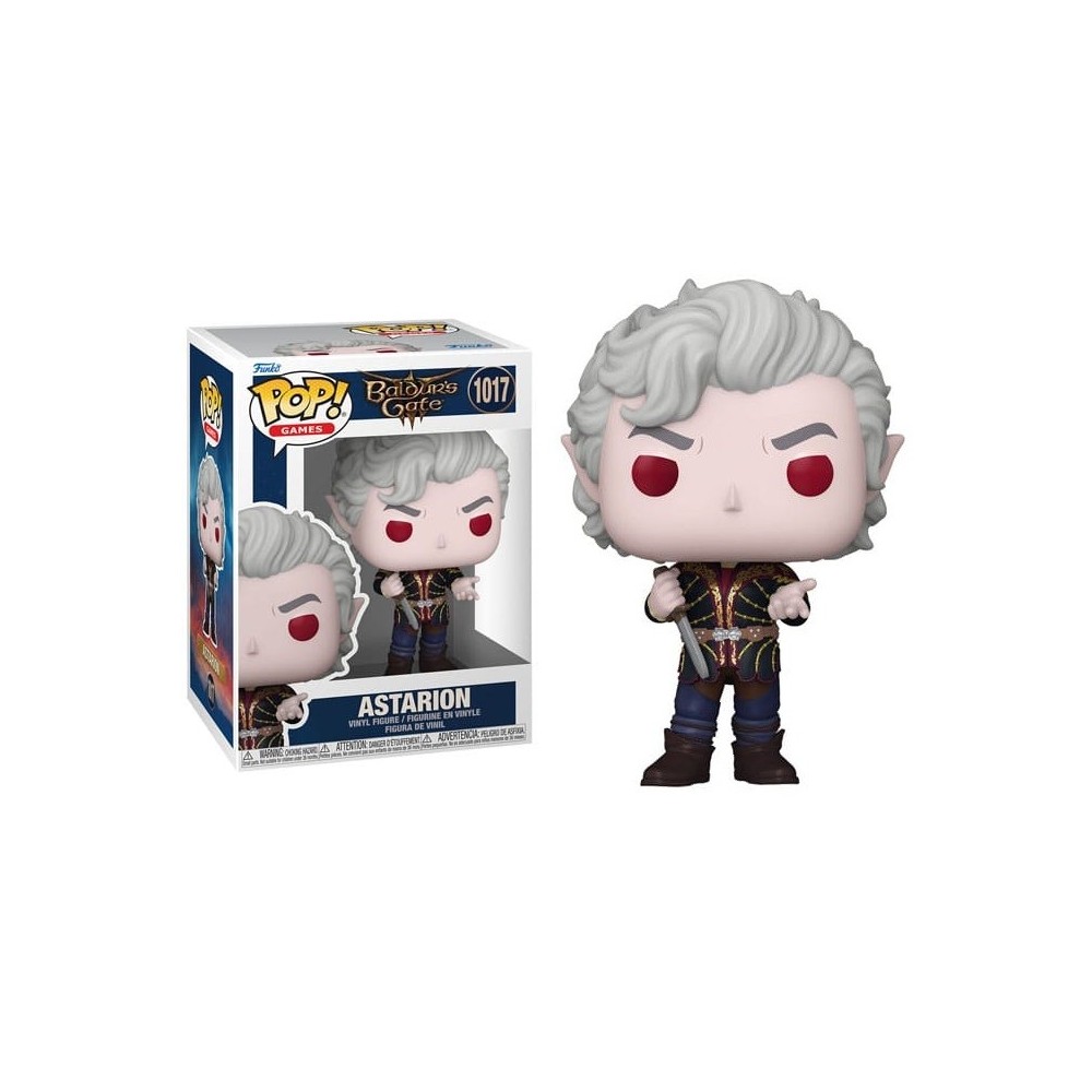 FUNKO POP! BALDUR'S GATE 3 ASTARION BOBBLE HEAD FIGURE FUNKO