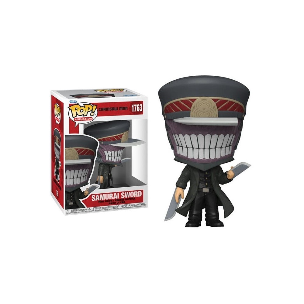 FUNKO POP! CHAINSAW MAN SAMURAI SWORD BOBBLE HEAD FIGURE FUNKO