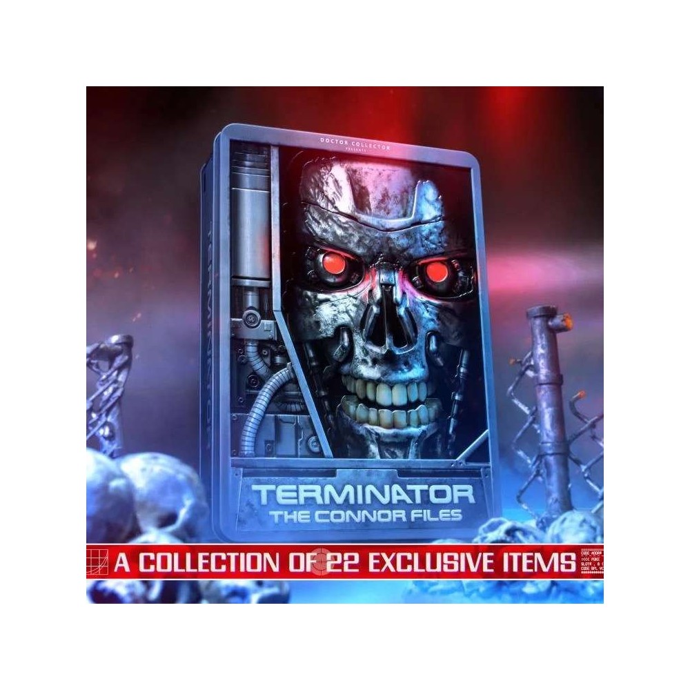DOCTOR COLLECTOR TERMINATOR THE CONNOR FILES KIT GIFT BOX REPLICA