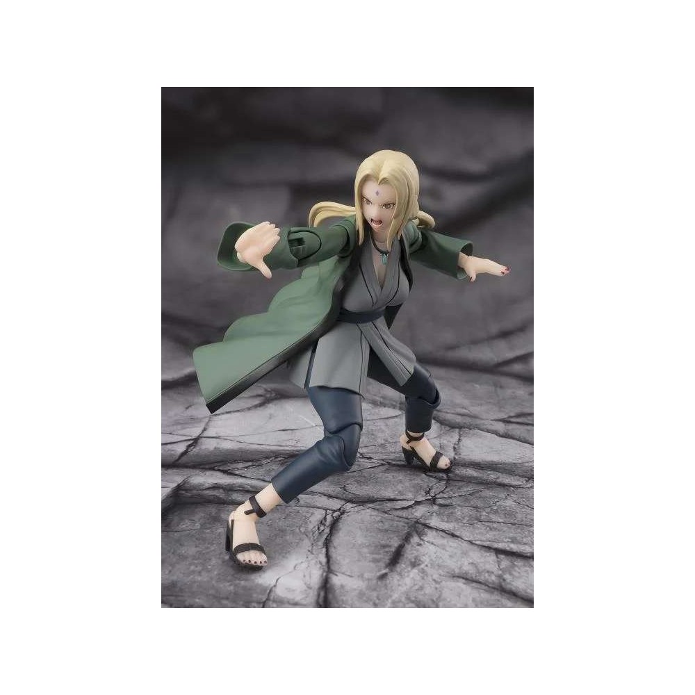 NARUTO SHIPPUDEN TSUNADE LEGENDARY MEDICAL NINJA S.H. FIGUARTS ACTION FIGURE BANDAI