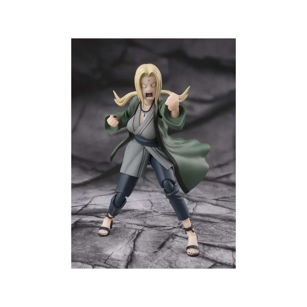 NARUTO SHIPPUDEN TSUNADE LEGENDARY MEDICAL NINJA S.H. FIGUARTS ACTION FIGURE BANDAI