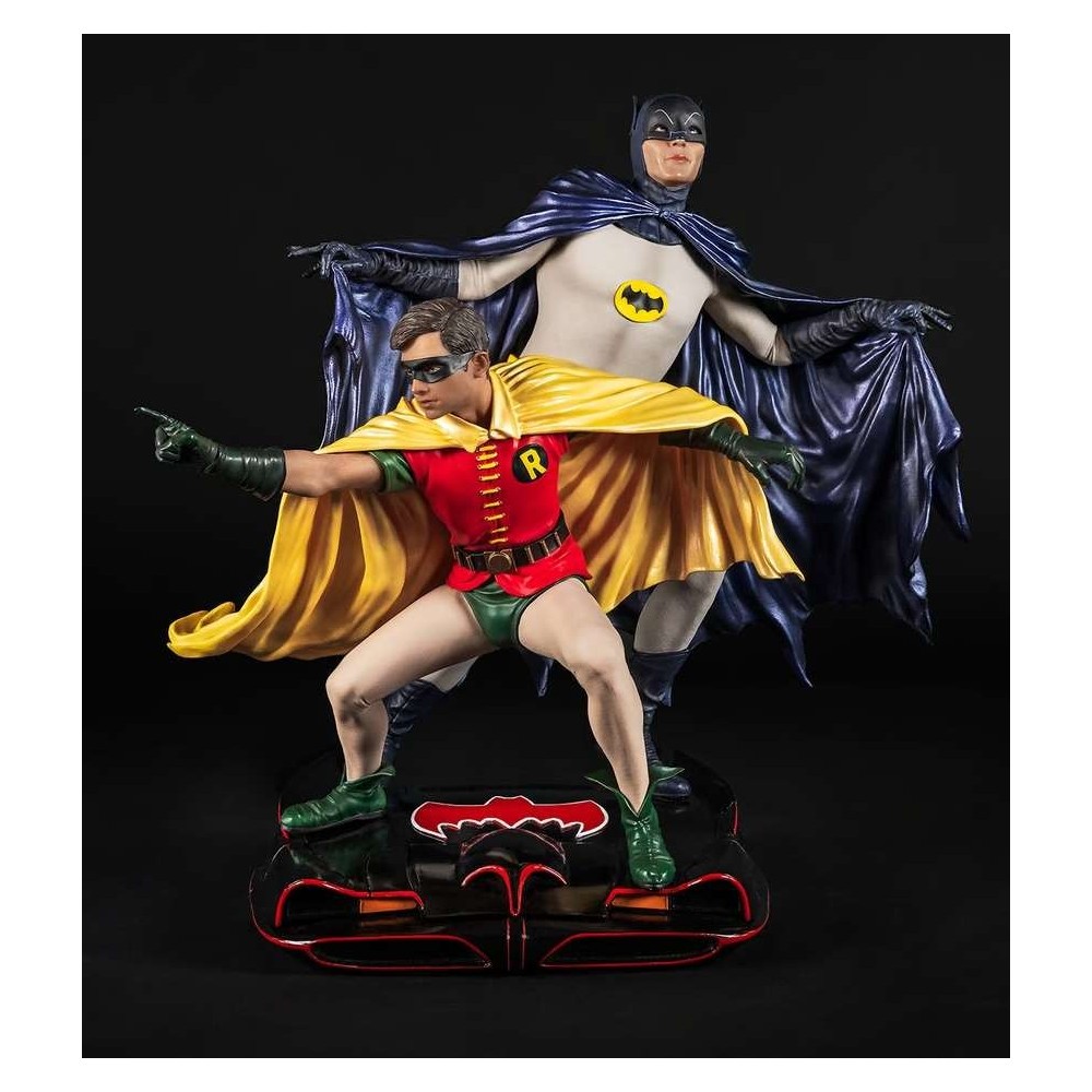 DC COMICS BATMAN AND ROBIN 1966 STATUA FIGURE DIORAMA PURE ARTS