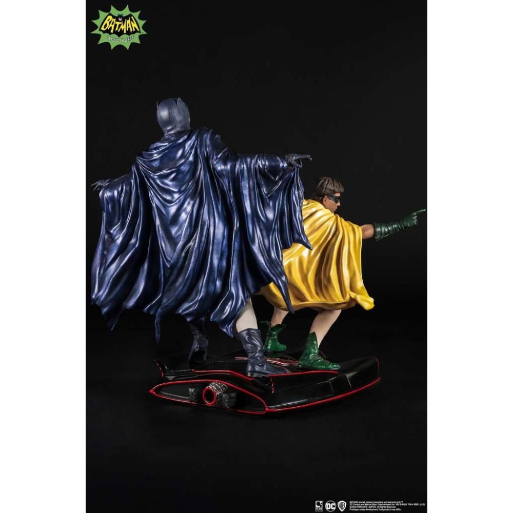 DC COMICS BATMAN AND ROBIN 1966 STATUA FIGURE DIORAMA PURE ARTS