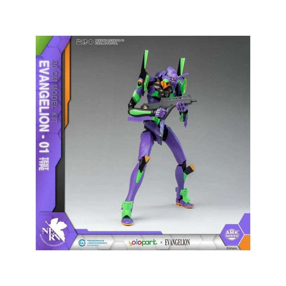 YOLOPARK NEON GENESIS EVANGELION EVA-01 AMK MODEL KIT 20CM