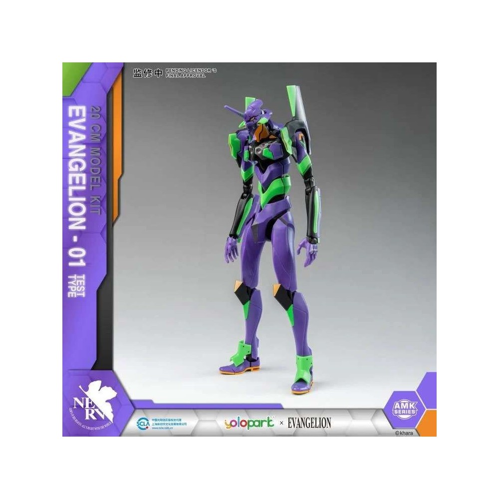 NEON GENESIS EVANGELION EVA-01 AMK MODEL KIT ACTION FIGURE YOLOPARK