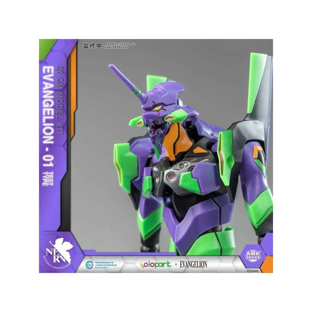 NEON GENESIS EVANGELION EVA-01 AMK MODEL KIT ACTION FIGURE YOLOPARK