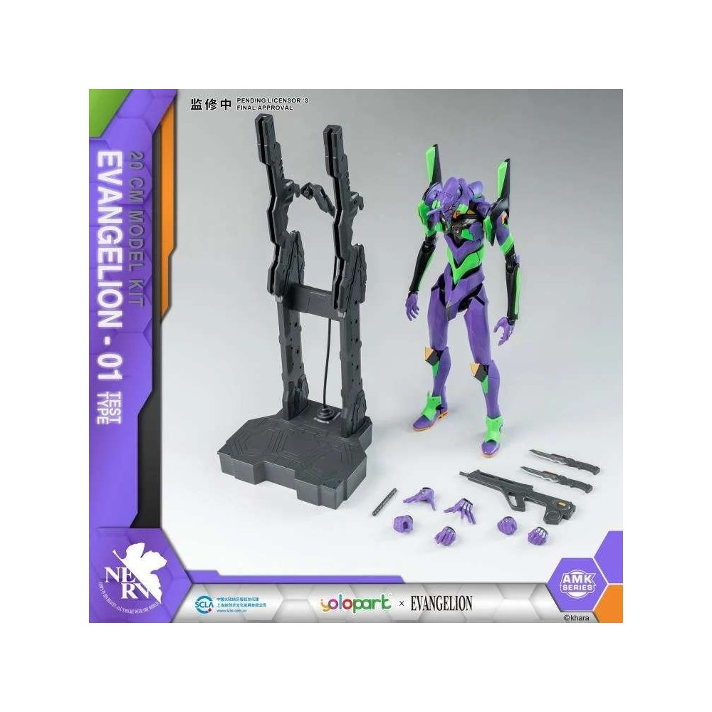 NEON GENESIS EVANGELION EVA-01 AMK MODEL KIT ACTION FIGURE YOLOPARK