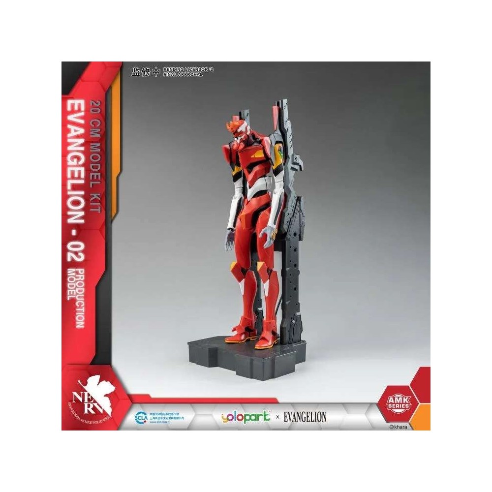 YOLOPARK NEON GENESIS EVANGELION EVA-02 AMK MODEL KIT 20CM