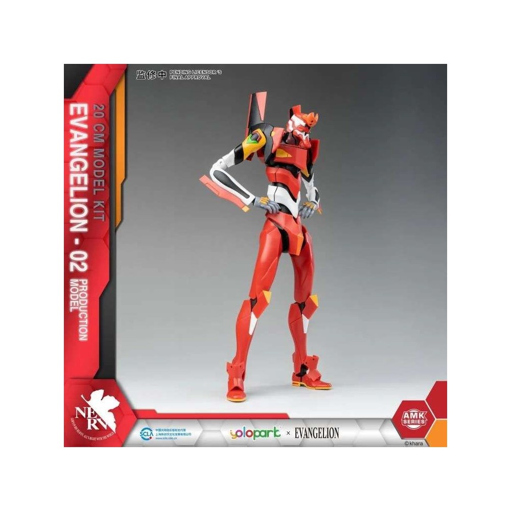 YOLOPARK NEON GENESIS EVANGELION EVA-02 AMK MODEL KIT 20CM