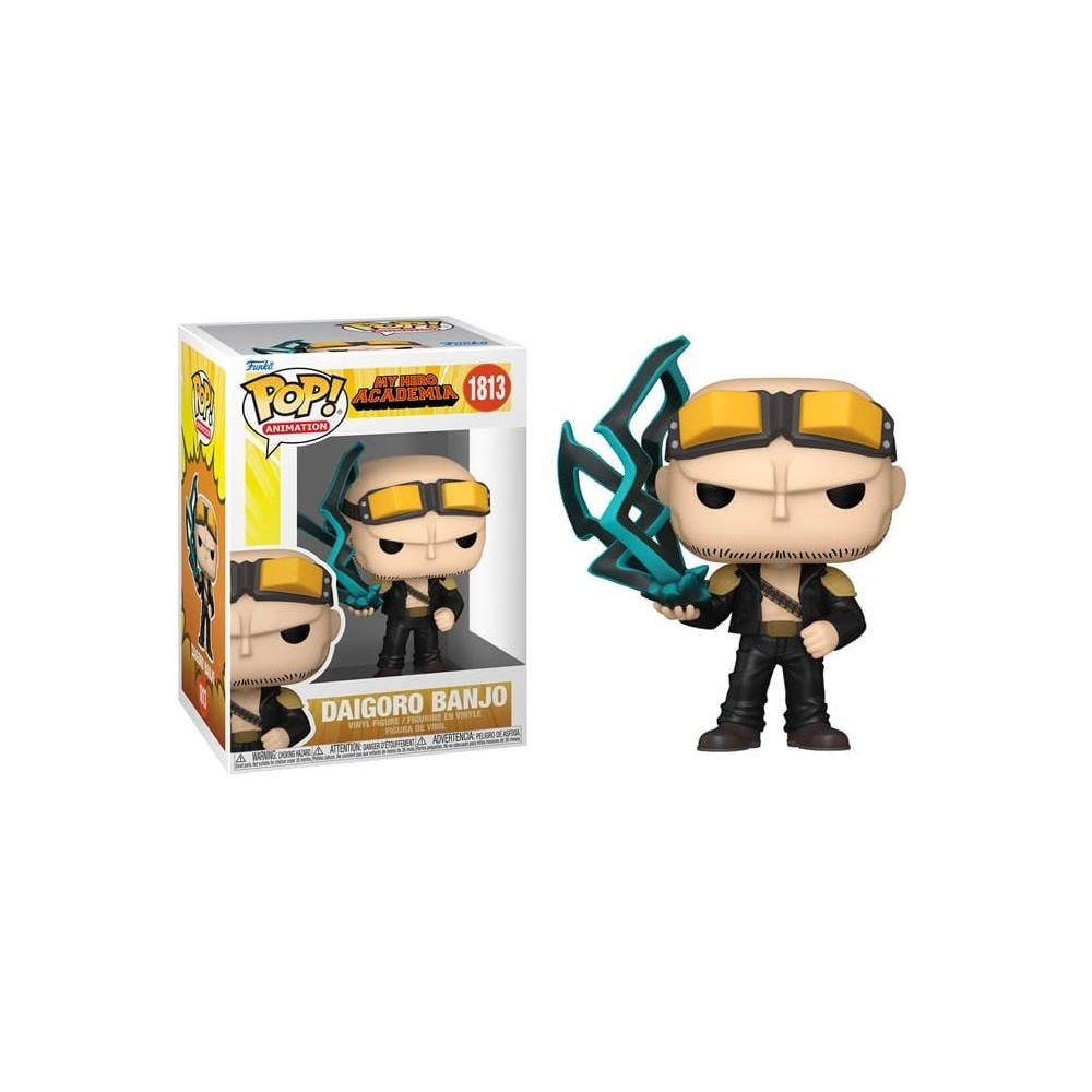 FUNKO POP! MY HERO ACADEMIA DAIGORO BANJO EXCLUSIVE BOBBLE HEAD FIGURE FUNKO