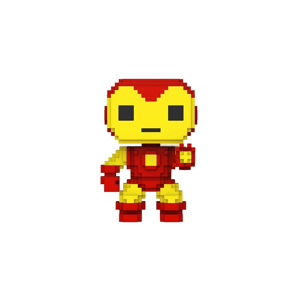 FUNKO FUNKO POP! 8-bit MARVEL IRON MAN BOBBLE HEAD KNOCKER FIGURE