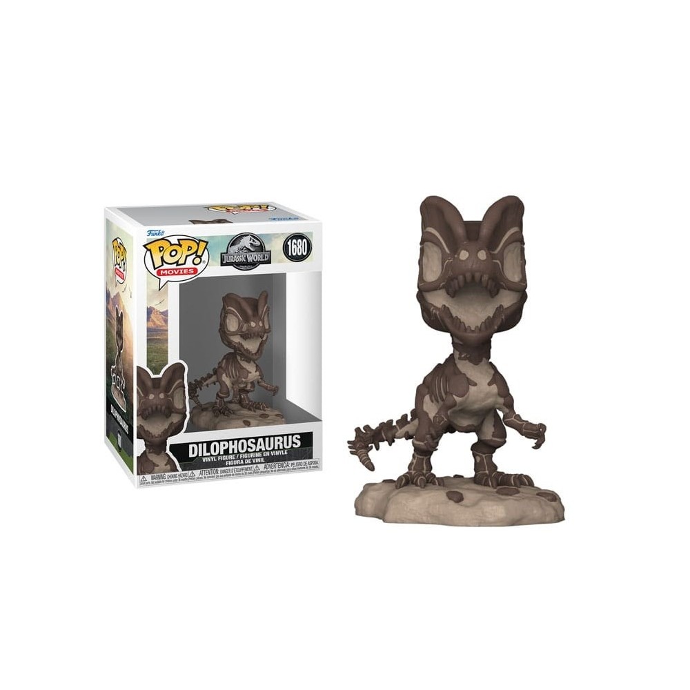 FUNKO JURASSIC PARK FOSSIL FUNKO POP! DILOPHOSAURUS BOBBLE HEAD FIGURE