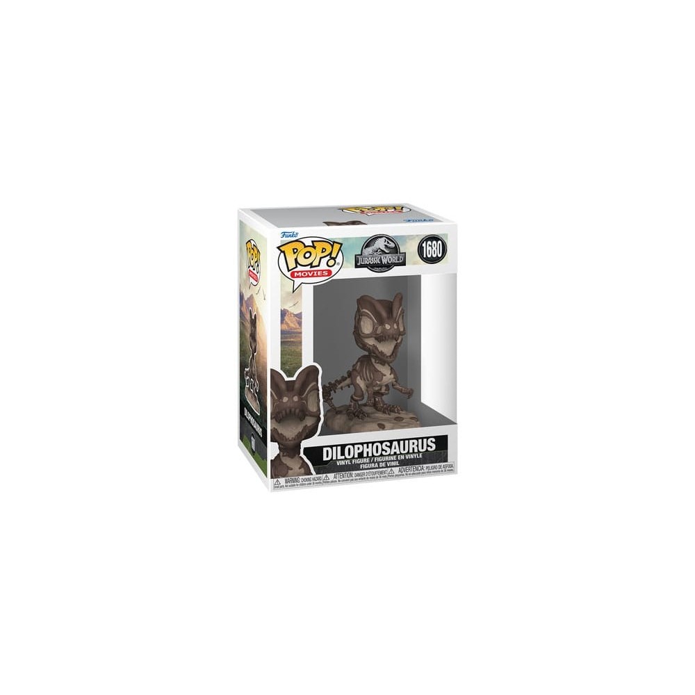FUNKO JURASSIC PARK FOSSIL FUNKO POP! DILOPHOSAURUS BOBBLE HEAD FIGURE